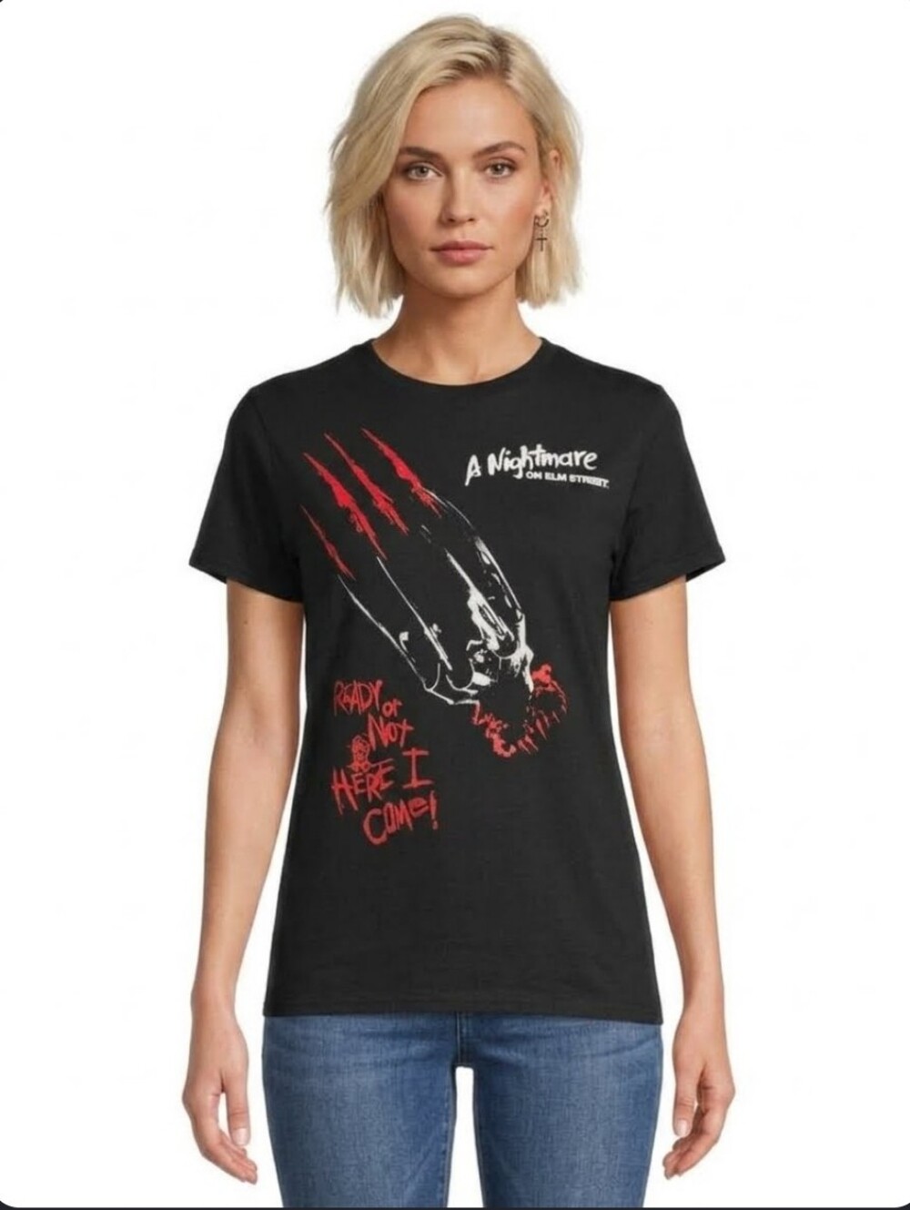 A Nightmare On Elm Street Graphic T Shirt SZ Med NWT